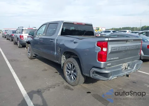 2021 Chevrolet Silverado 1500 4Wd Short Bed Lt z USA, uszkodzony, nr VIN 3GCUYDED9MG196454
